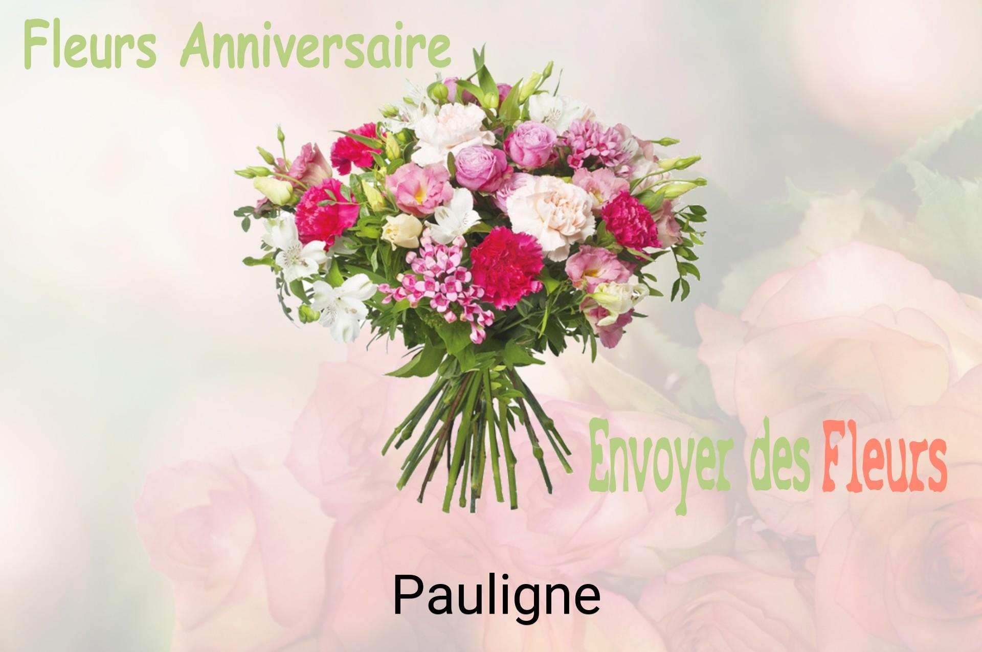 Bouquet de fleurs d’anniversaire livré à Pauligne