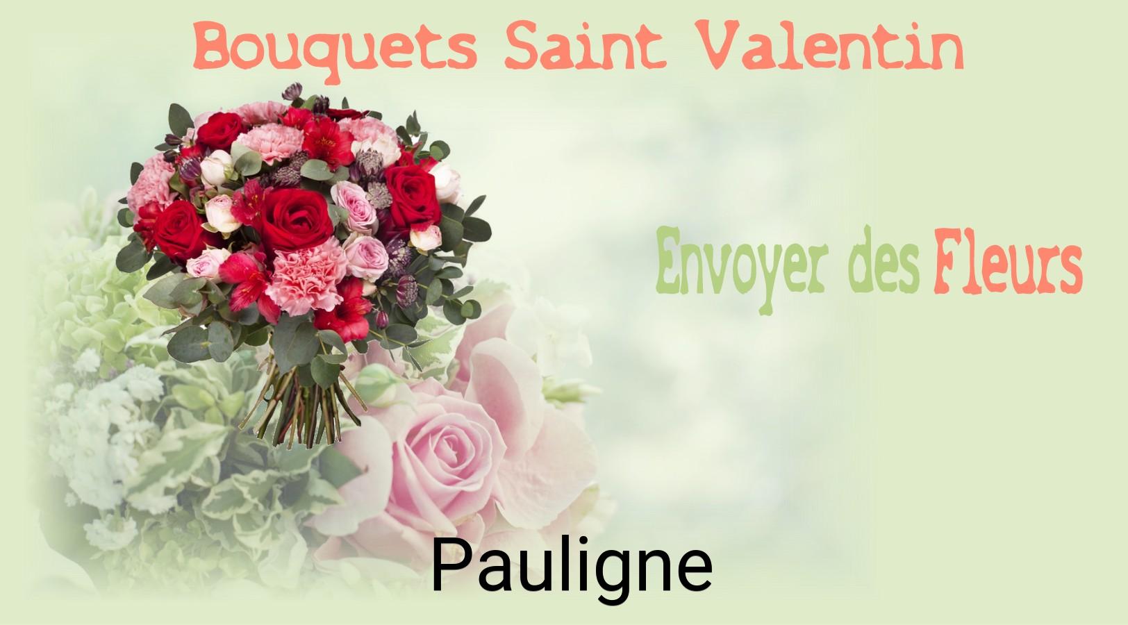 Roses de Saint-Valentin livrées à Pauligne